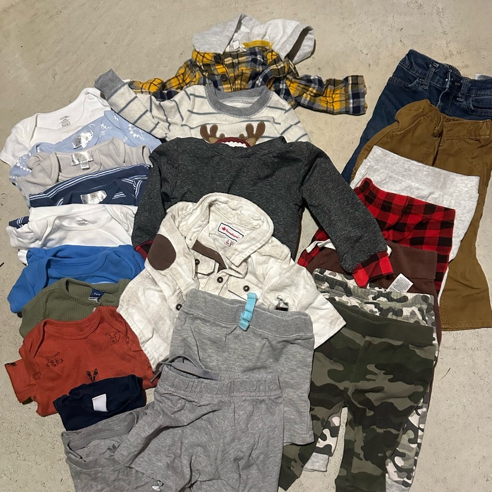 3-6 month boy clothing bundle